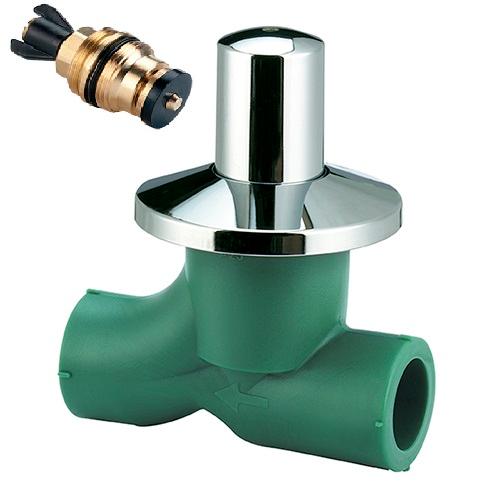 [LCCC025004D11] LLAVE DE PASO TOTAL 25MM C/CABEZAL BRONCE